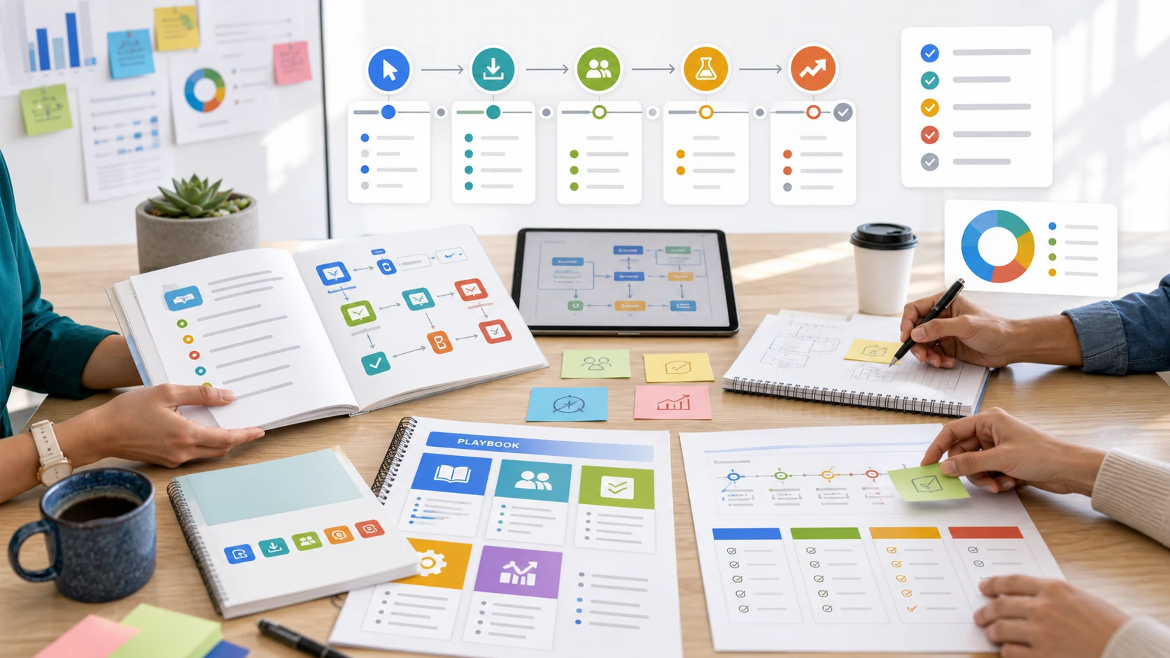 Business prompt transforming into generated records, forms, workflow stages, and reports